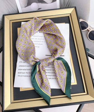 Purple Dragon Neck Scarf