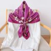 Satin Linen Head Scarf