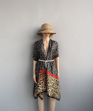 Silk Cape Shawl – Quartz Black