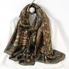 Ranger Brown Silk Scarf