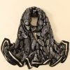 Rangoon Green Silk Scarf