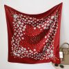 Head Scarf – Red Contrast Head Scarf