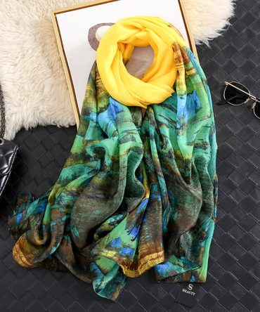 Ripe Lemon Chiffon Hijab