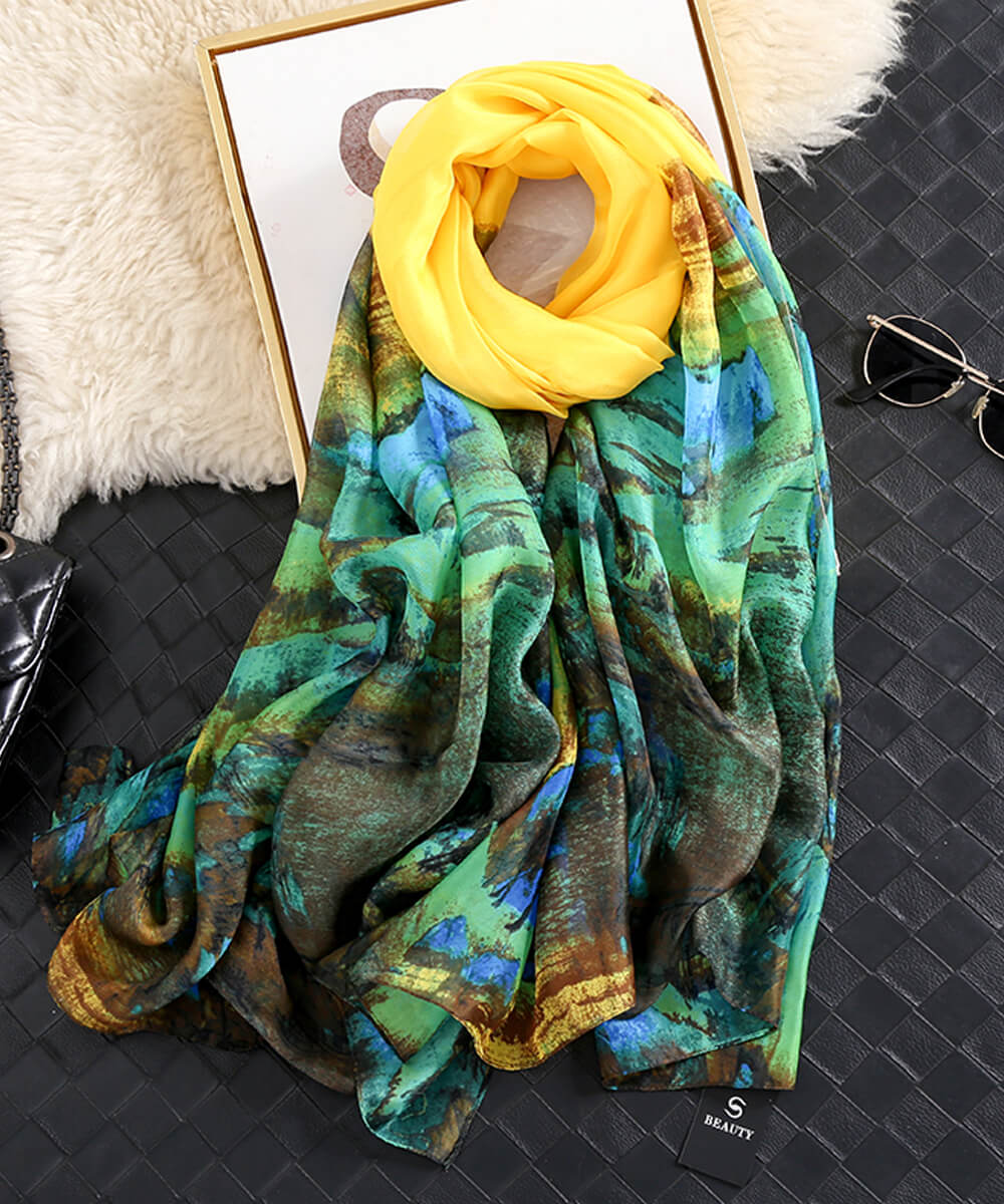 Ripe Lemon Chiffon Hijab