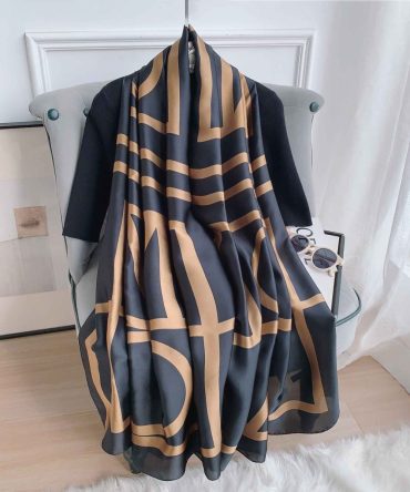 River Bed Silk Scarf