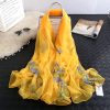 Ronchi Yellow Chiffon Hijab