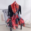 Rose Fusion Silk Scarf