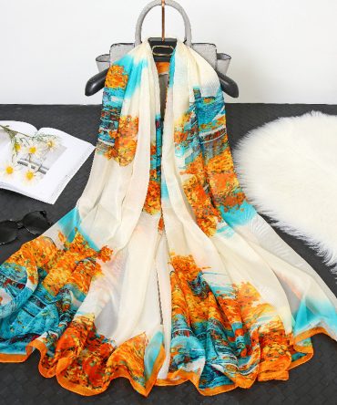 Rum Swizzle Chiffon Hijab