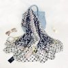 Rurikon Blue Silk Scarf