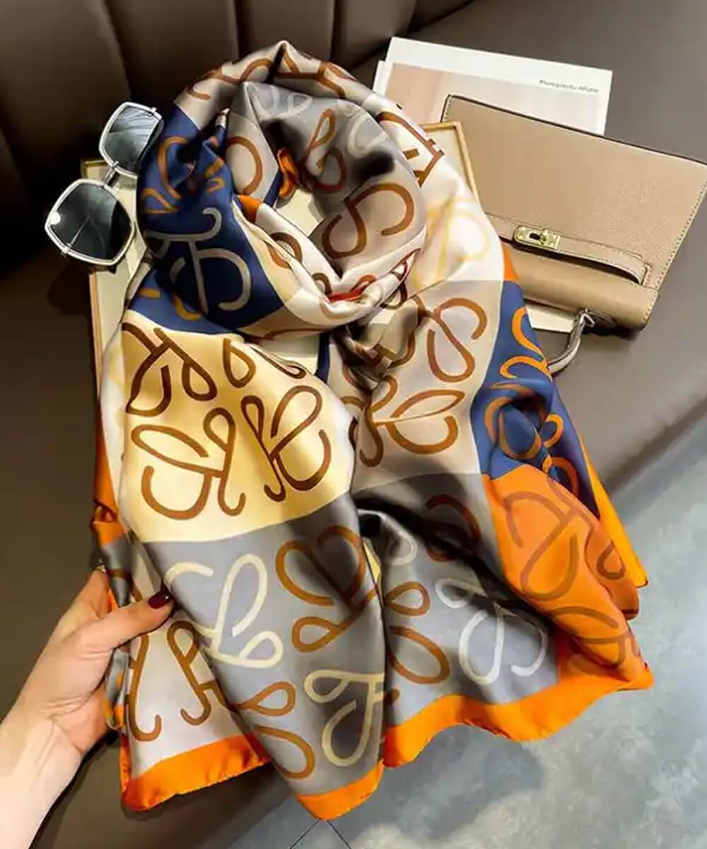 Sandy Beach Silk Scarf