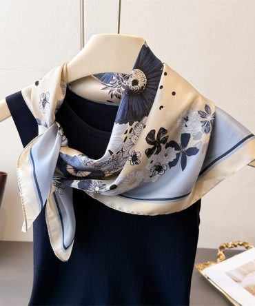 Sawn Sky Blue Neck Scarf