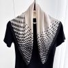 Seed White Neck Scarf