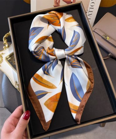 Serena Brown Neck Scarf