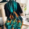 Sherpa Blue Silk Scarf
