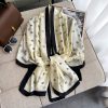 Silver Bronco Silk Scarf