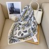 Silver Celine Neck Scarf