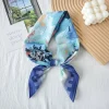 Sky Blue Square Scarf