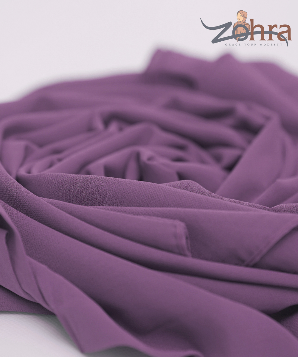 Georgette Chiffon – Sky Lavender - Image 2