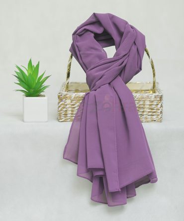 Georgette Chiffon Hijab – Georgette Chiffon – Sky Lavender