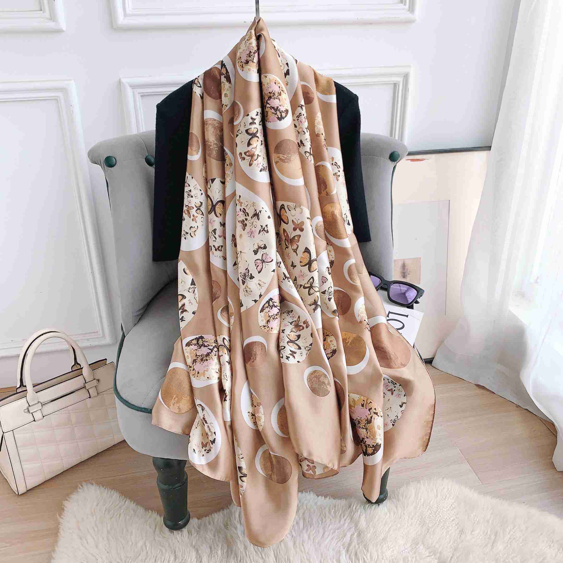 Spicy Mix Silk Scarf