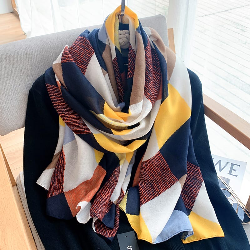 Sunglow Printed Scarf