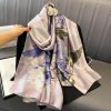 Sweden Pink Silk Scarf