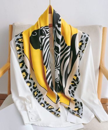Tobacco Brown Head Scarf