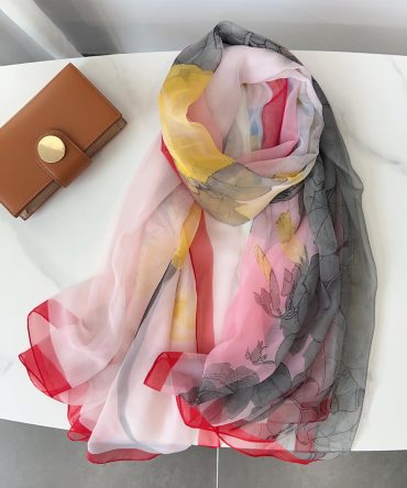 Tea Rose Chiffon Hijab