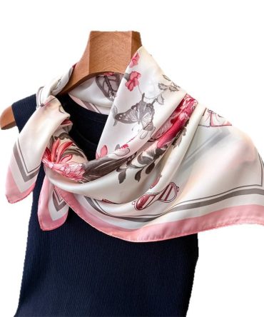 Thistle Pink Neck Scarf