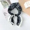 Timber Black Square Scarf