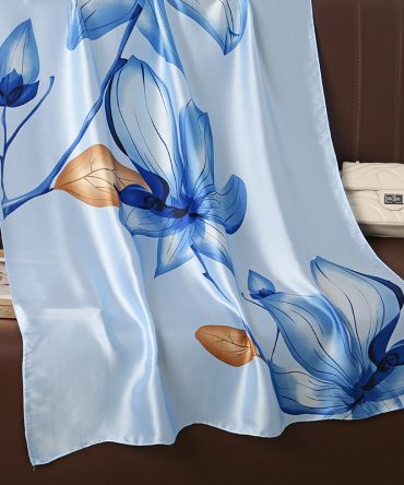 Tropical Water Silk Scarf