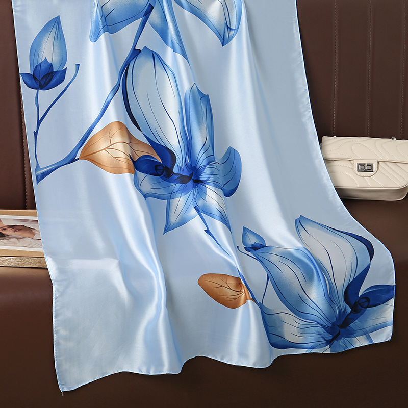 Tropical Water Silk Scarf