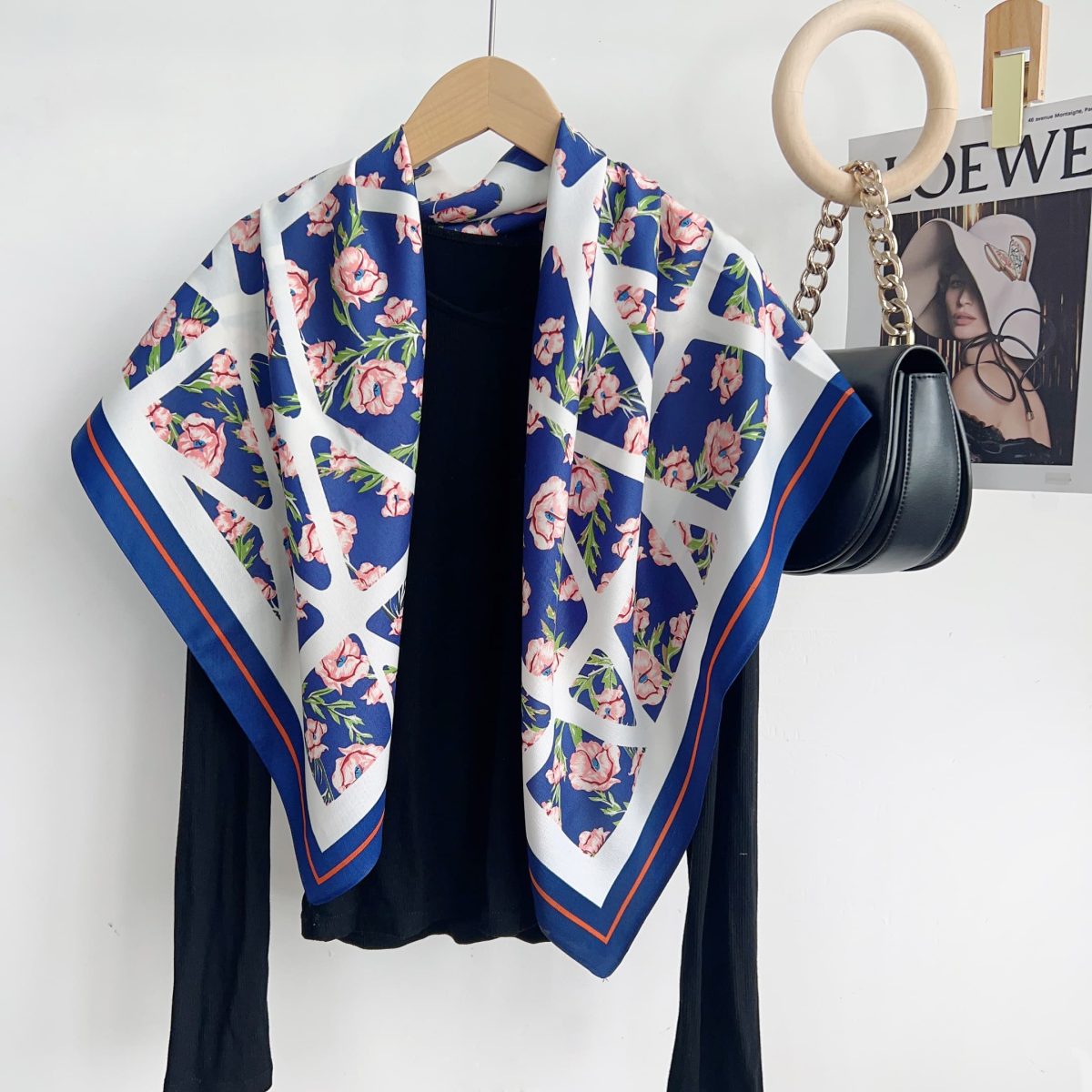 Head Scarf – Twilight Blue - Image 5