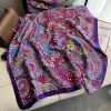 Twilight Lavender Silk Scarf