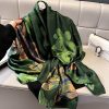USMC Green Silk Scarf