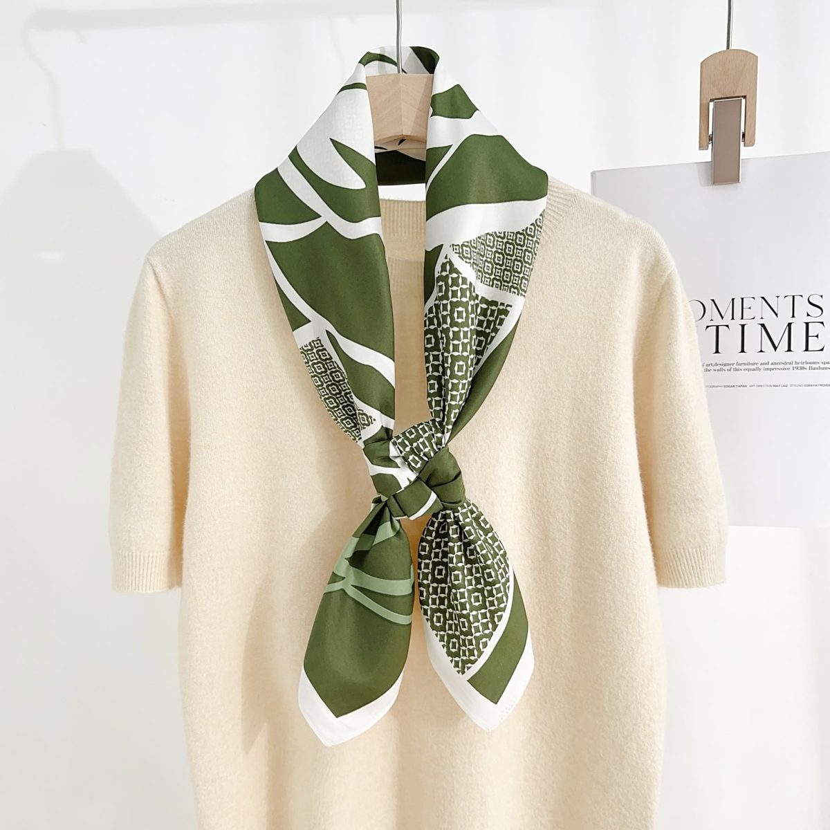 Head Scarf – Verdun Green - Image 4