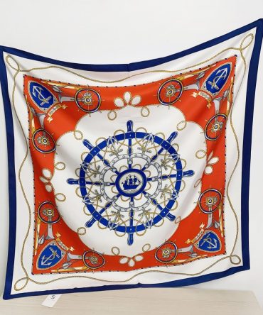 Head Scarf – Vermillion Red