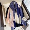 Vivid Cerise Printed Scarf