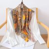 Whiskey Brown Head Scarf