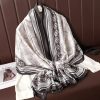 White Chalk Silk Scarf