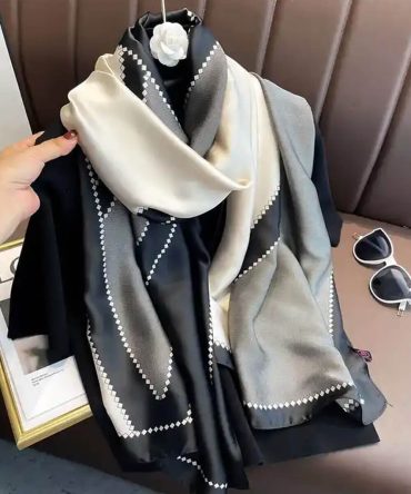 White Rock Silk Scarf