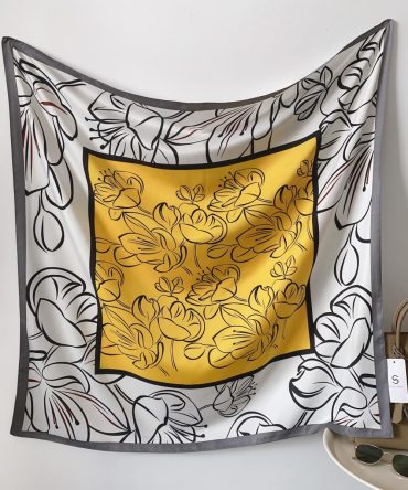 Head Scarf – Whitish Yellow