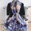 Wild Blue Yonder Silk Scarf