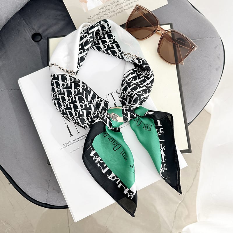 Meadow Green Neck Scarf