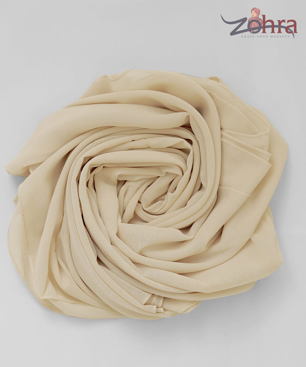 Georgette Chiffon - Yellow Dust - Image 3